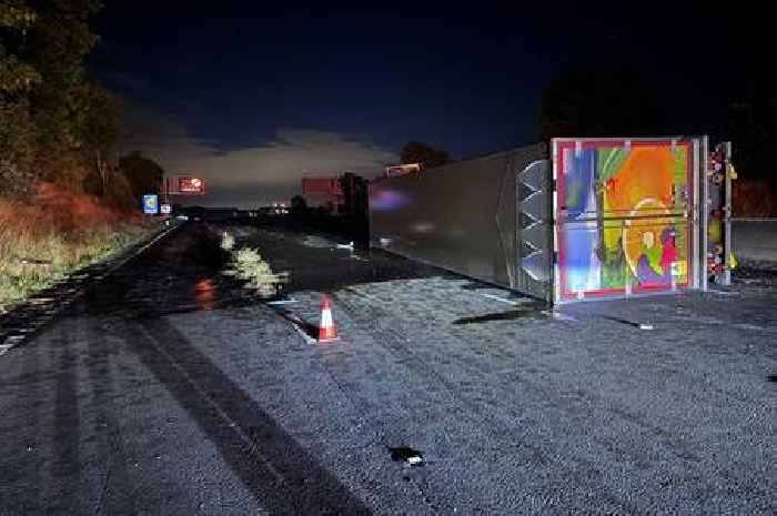 M6 trucker in Royal Stoke as police probe crash that shut motorway for 14 hours
