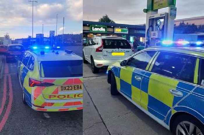 Police in Monday morning Stoke-on-Trent sting as cars hauled off
