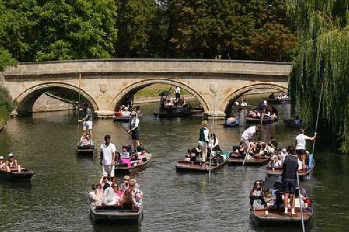 Cambridgeshire areas in first day of heatwave today as temperatures soar above 30C