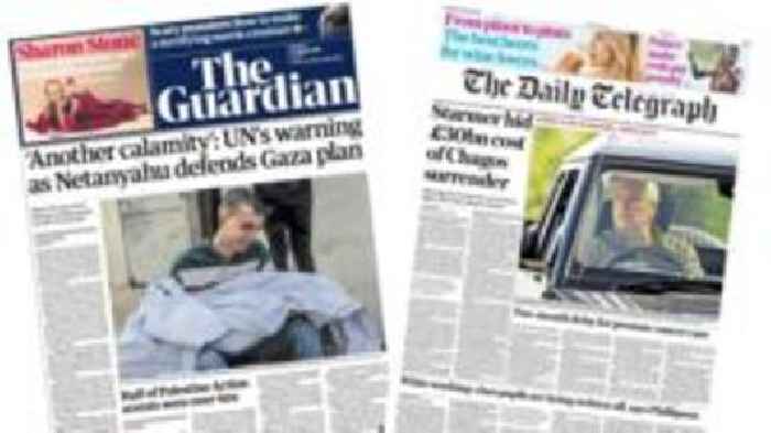 'Calamity' in Gaza and '£30bn cost of Chagos'