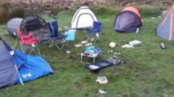 Campers treating Dartmoor 'like a festival site'