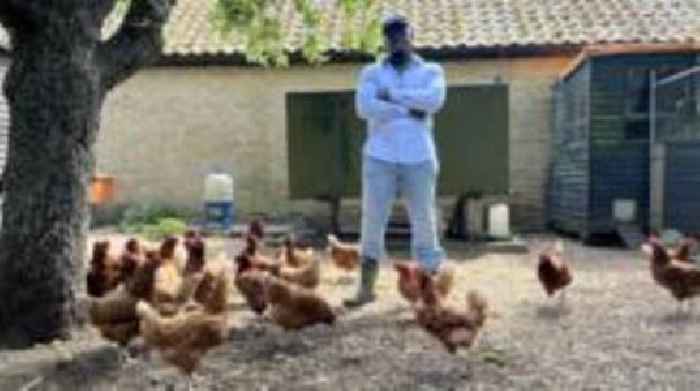 Rapper Fekky goes from south London to farming