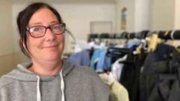 Free uniform pop-up 'godsend', mum says
