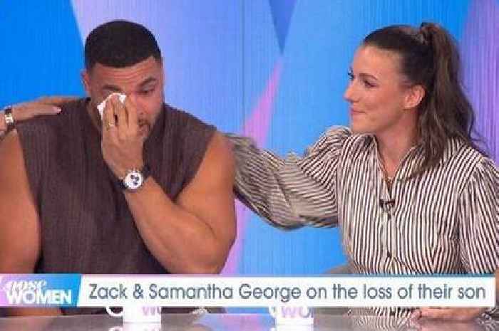 Leicestershire's Gladiators star Steel in tears as he reveals son 'passed away in my arms'