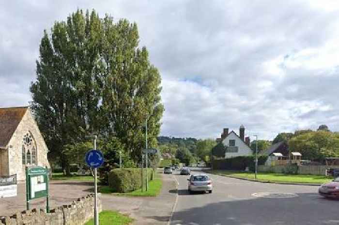 Updates as A-road closed near Gloucester as car knocks down power line overnight