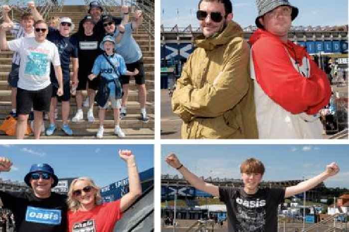 Oasis fans travel across the globe for Gallagher brothers final Scottish show