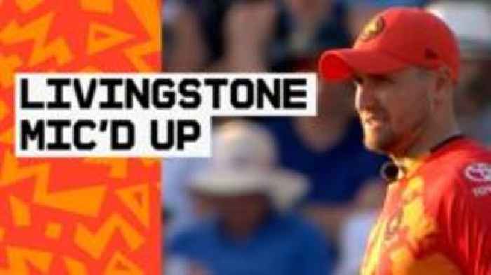 Watch: Mic'd up Livingstone captains team in real time
