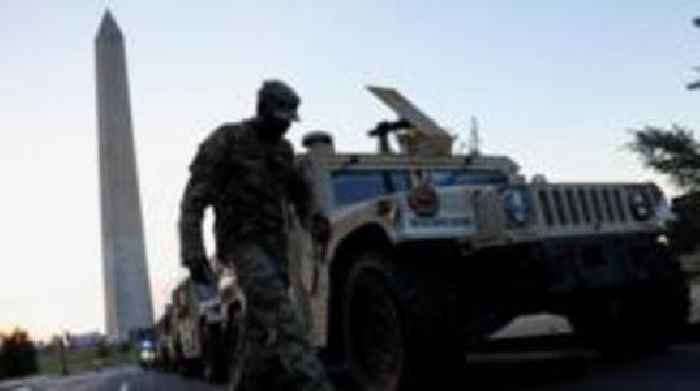 National Guard troops appear in Washington DC as mayor rejects Trump's 'authoritarian push'