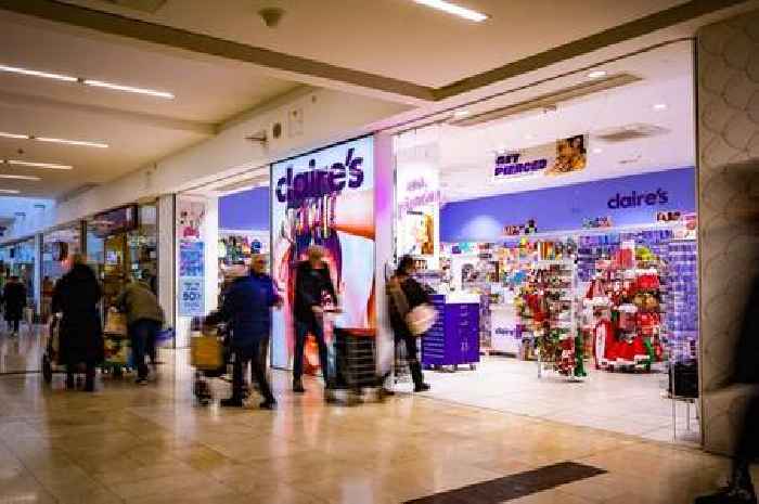 Five Derbyshire Claire's shops facing uncertain future as accessories chain on brink of collapse