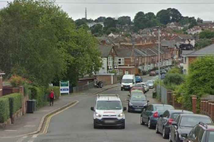 LIVE: Exeter road blocked due to car on fire