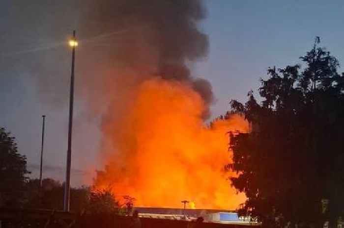 Huge fire at former Fife hotel as emergency crews tackle major blaze