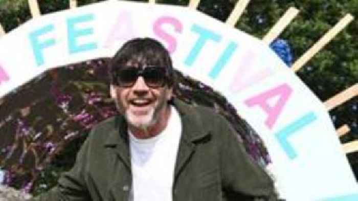 Alex James revives Britpop memories for festival