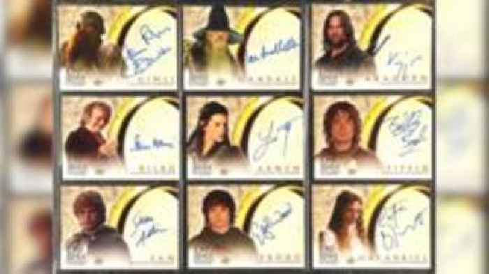 Lord of the Rings cards expected to fetch thousands