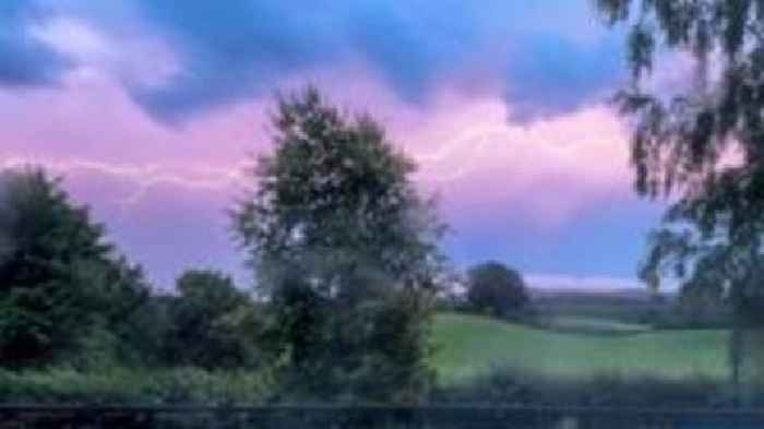 Thunderstorm warning issued across parts of Northern Ireland
