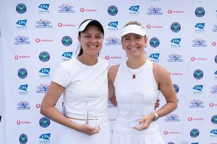 Tennis duo soar to national title on Wimbledon's hallowed lawns