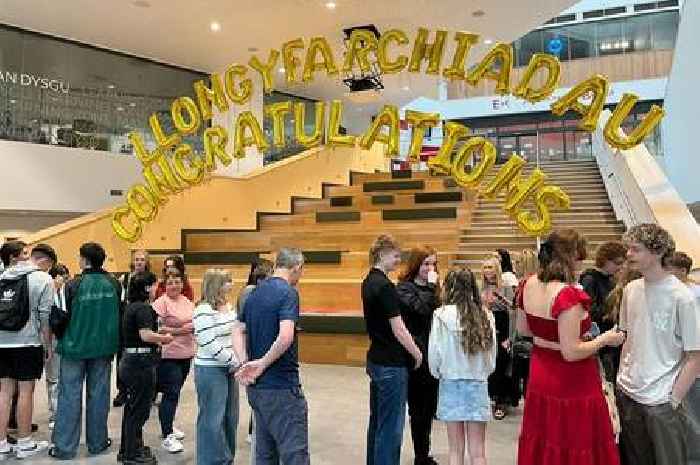 A level results day 2025 as top A* grades rise in Wales