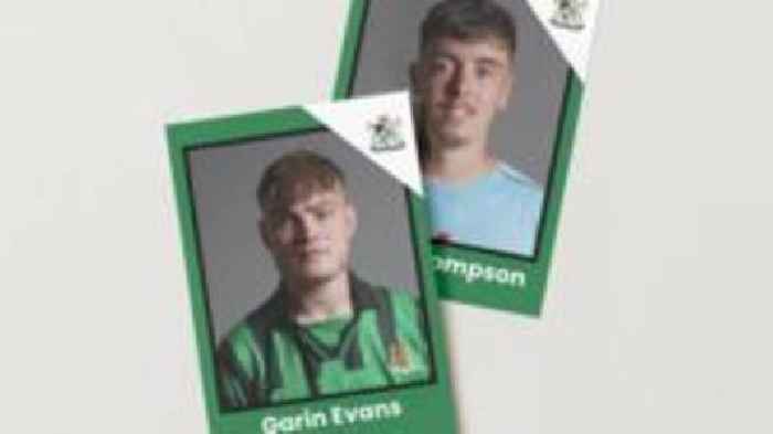 Football club launches sticker book after relegation