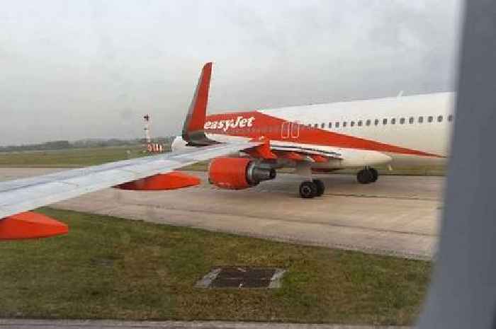 Flights stopped after two easyJet planes collide at airport