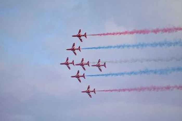Exact Red Arrows route mapped - where to see them in South West today