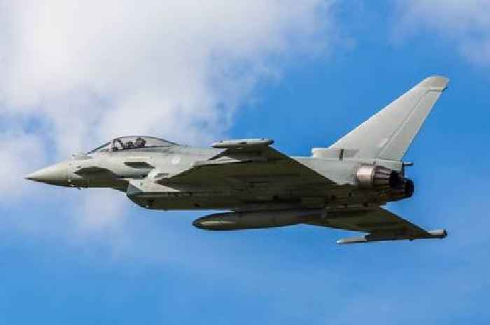 'Sonic boom' heard over UK as RAF Typhoon jets scrambled to intercept private jet