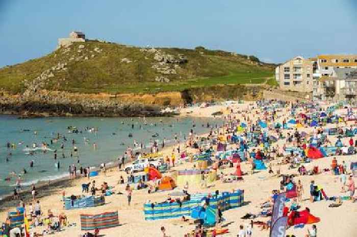 Cornwall has UK's second most expensive beach day out and it'll cost £25 each