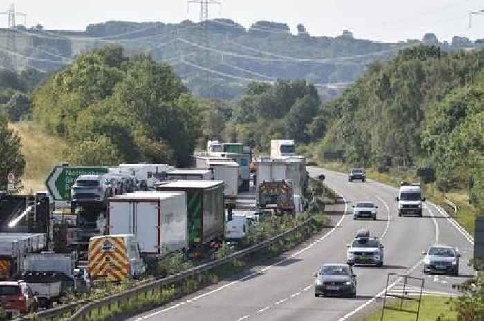 Police seeking tractor driver after A1 crash that also involved fire engine and ambulance