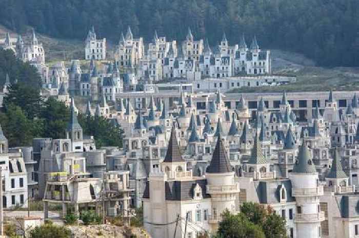 'Disney ghost village' stands frozen in time with hundreds of 'mini castle' homes