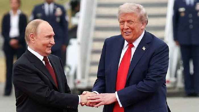 The moment Putin has craved - a red carpet for a man with blood on his hands