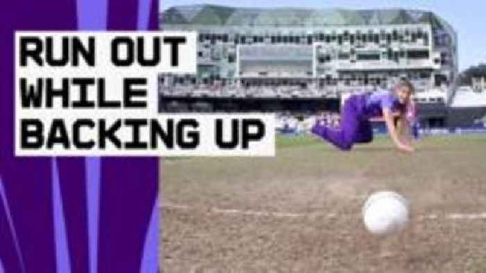 Perry run out at non-striker's end after stepping out of her crease