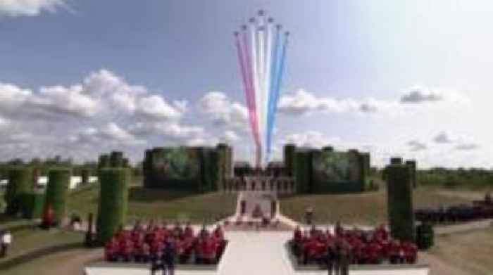 Watch: Royals and veterans mark VJ Day 80 years on