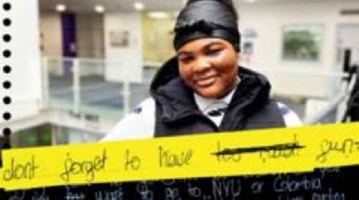 'Don't forget to have fun'. Pupils open time capsule letters to themselves