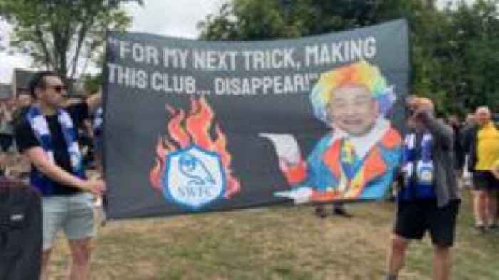 Three goals and a funeral on day of protest at Wednesday
