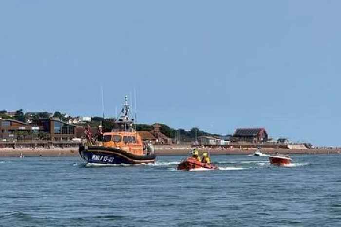 Lifeboats scrambled after Exmouth beach 999 calls