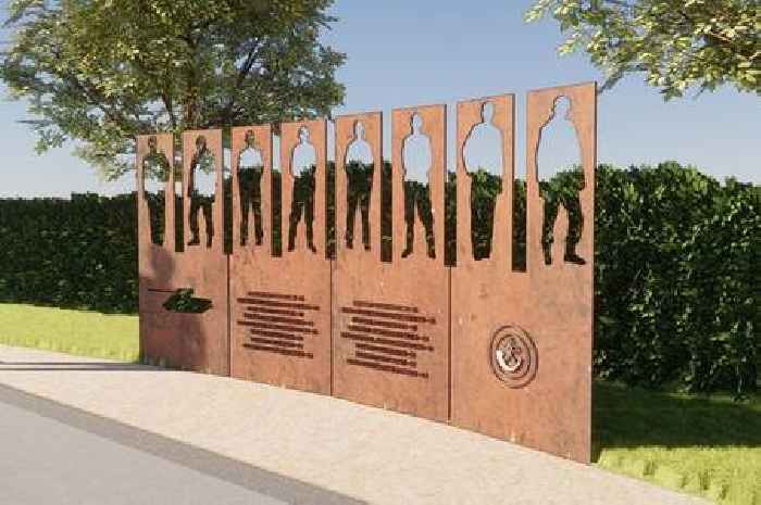 Landmark memorial for Nottingham tank's band of brothers