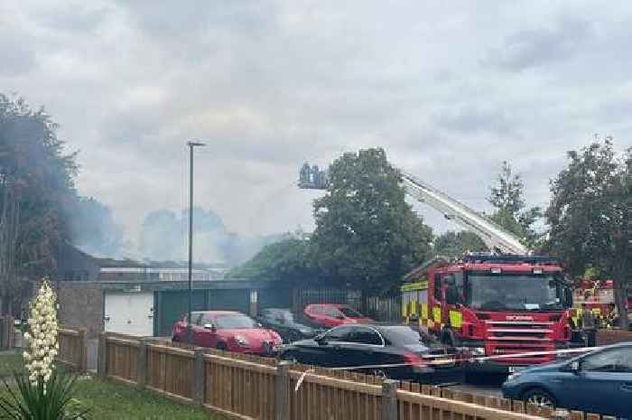 Nottingham fire live updates as emergency services say 'avoid the area'