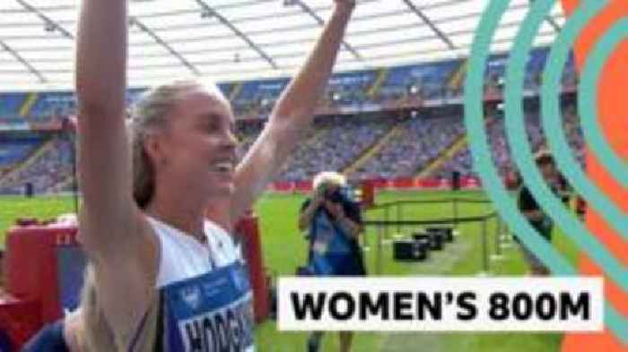 'Back with a bang!' - Hodgkinson wins 800m in world lead time