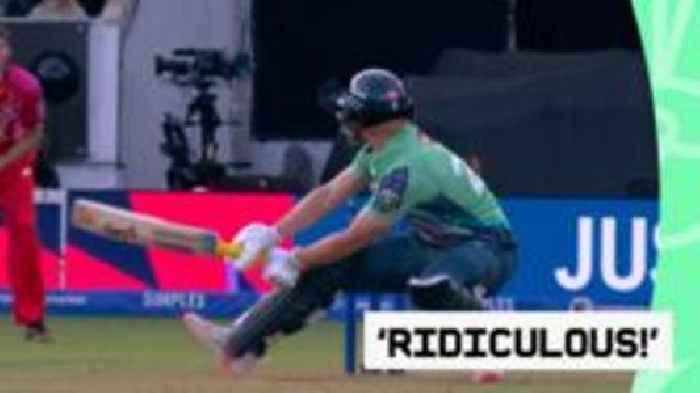 'Oh my word' - Cox reverse scoops Singh Dale for six