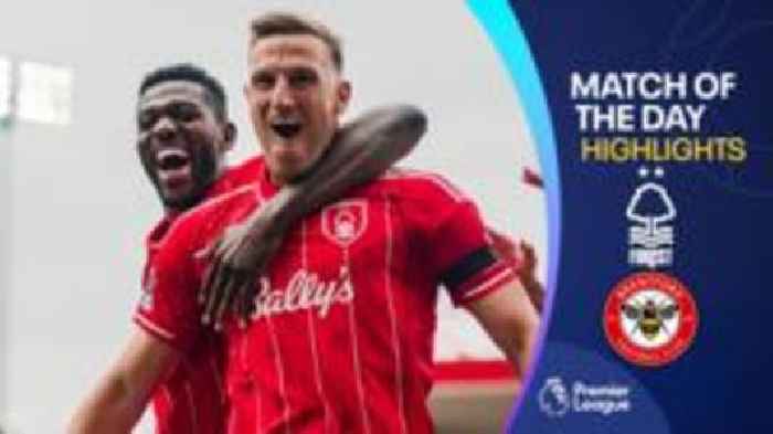 Wood scores twice as Forest see off Brentford