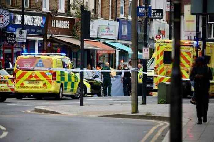 Man attacked in Croydon 'falls into path of oncoming van' with air ambulance landing