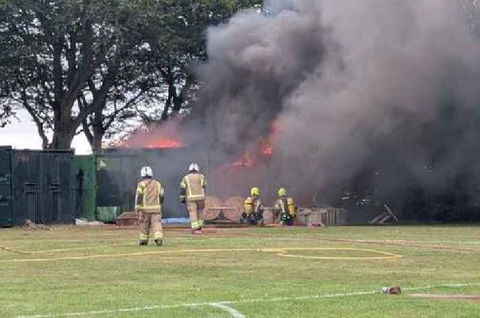 Police probe launched after 'sickening' fire attack on Scots kids football club
