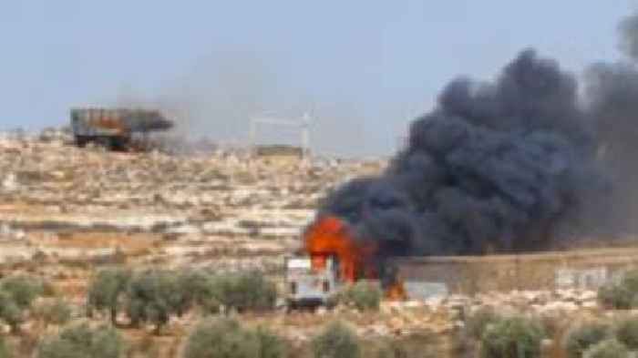 BBC witnesses settlers attack on Palestinian farm in West Bank