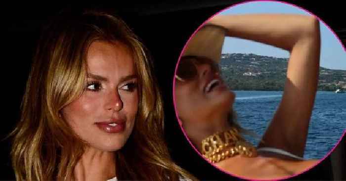 Brooks Nader Pokes Fun at Her Wardrobe Malfunction During Luxe Boat Ride