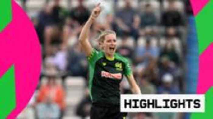 Brave thump Invincibles by record margin to top Hundred table