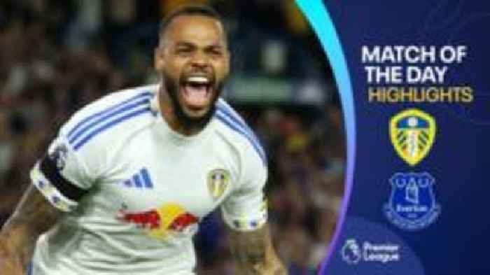 Late penalty gives Leeds win against Everton on Premier League return