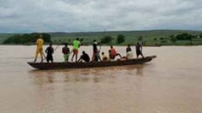 Rescuers in Nigeria search for dozens missing after boat capsizes