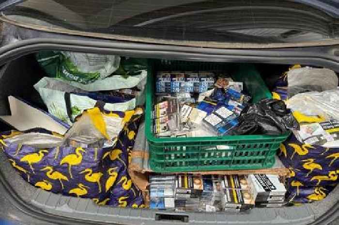 Hundreds of illegal cigarettes and vapes worth nearly £40k seized in Mansfield raid