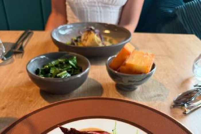 Big-name TV comic praises 'banging' food at top North Staffordshire restaurant