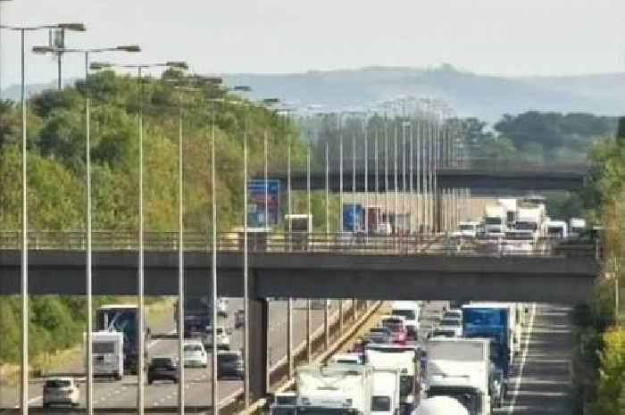 M5 traffic live: Crash causing long delays heading out of Gloucestershire
