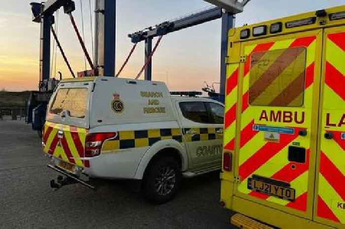 Woman rushed to hospital after being rescued from water off Margate coast