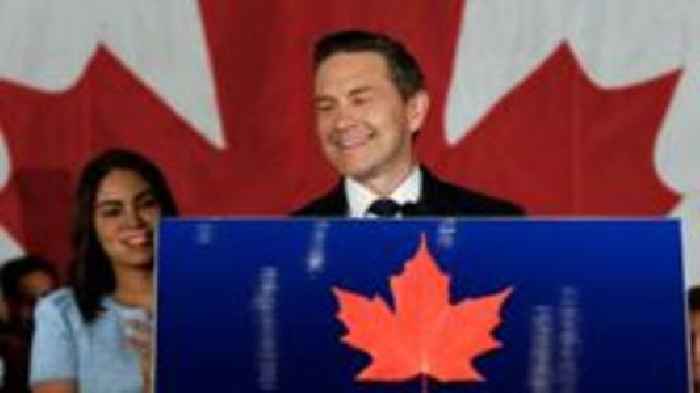 Canada's Conservative leader projected to win Parliament seat